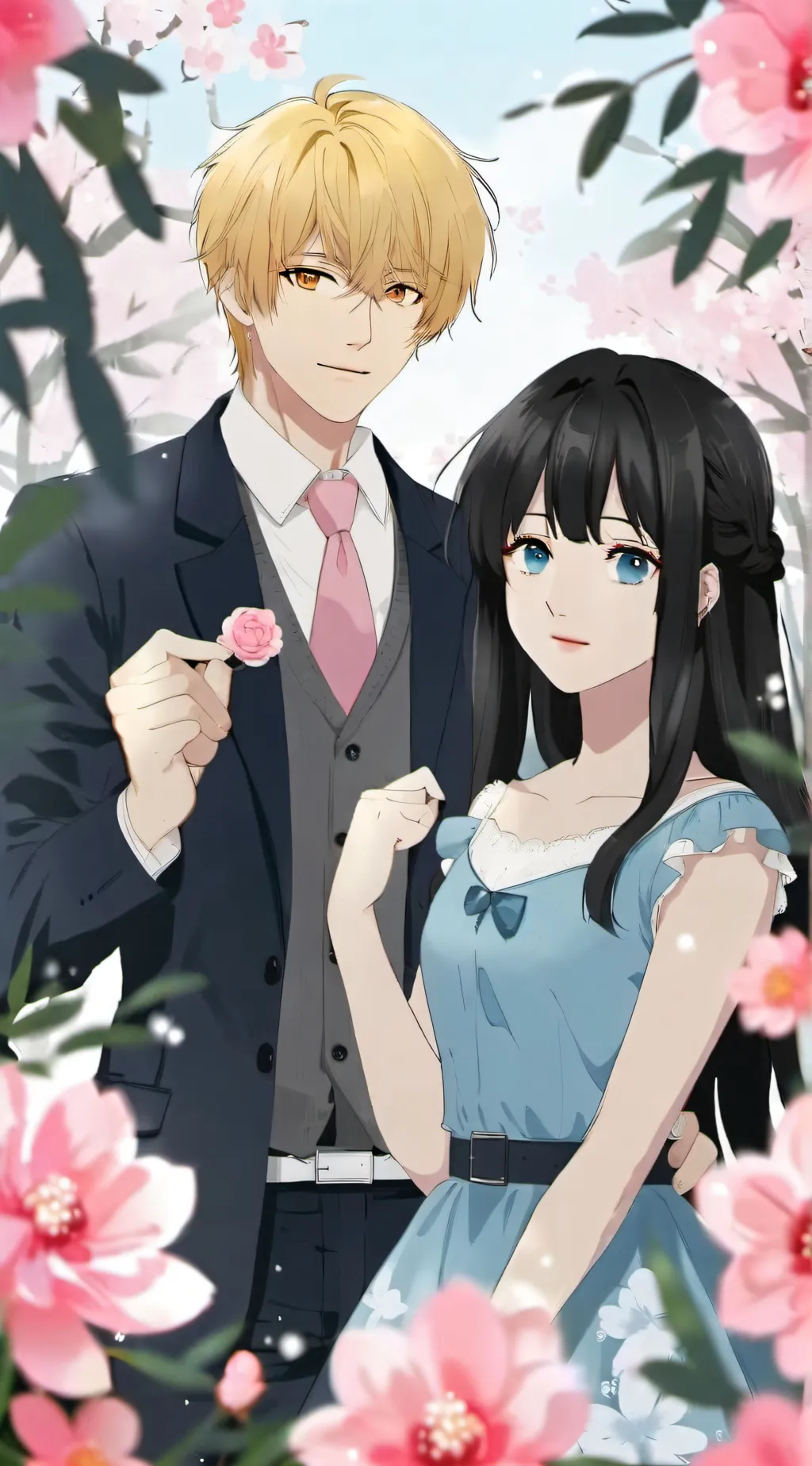 ai character: Emma and Alexander background