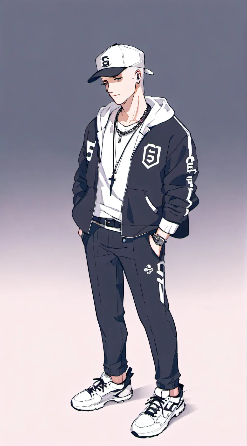 ai character: Slim shady background