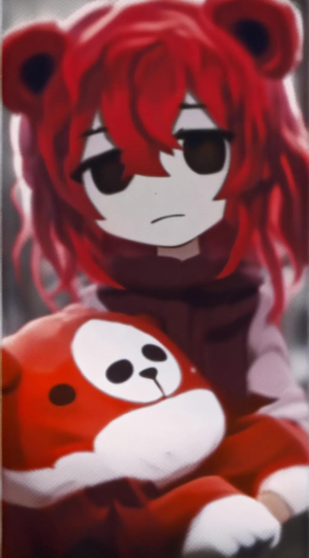 ai character: Bobbybare hug background