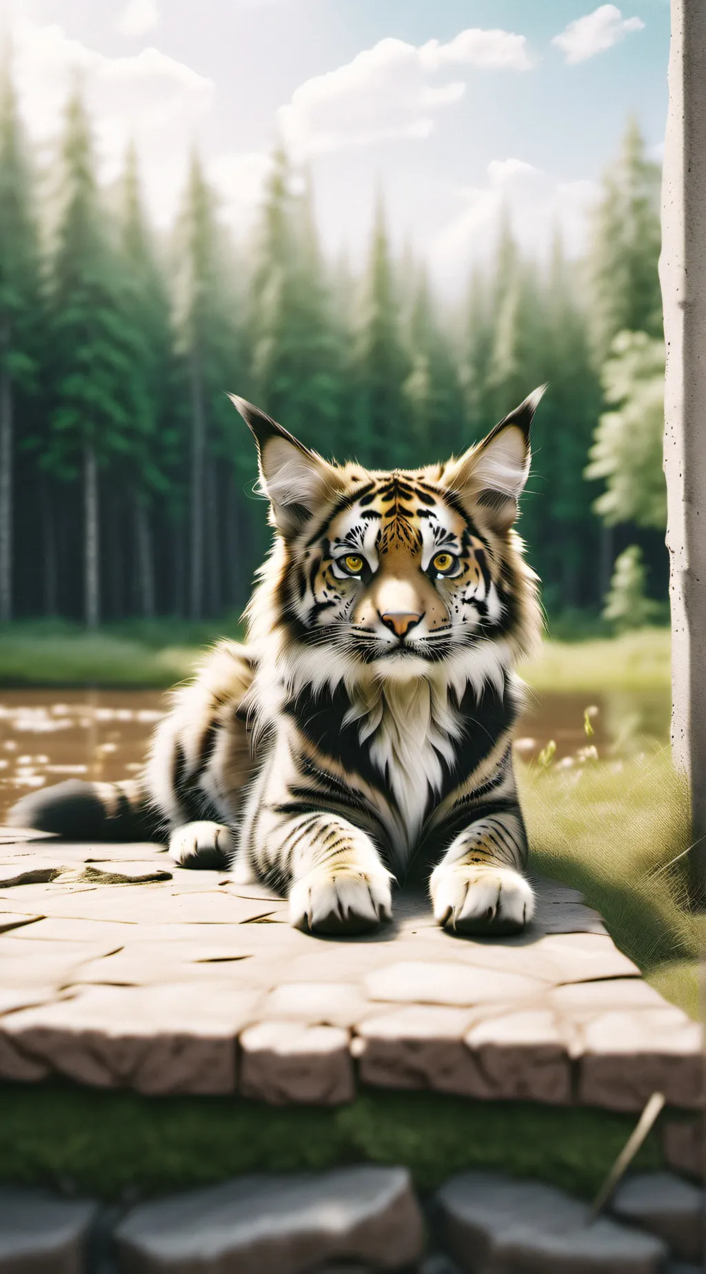 ai character: ❤️⭐️Mau⭐️❤️ background