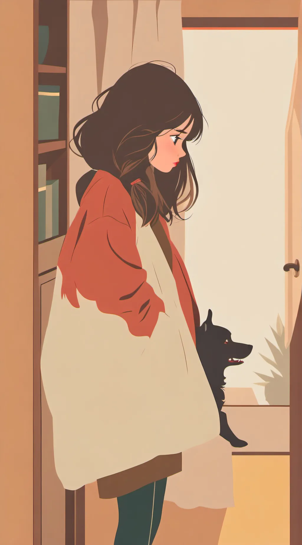 ai character: lily background