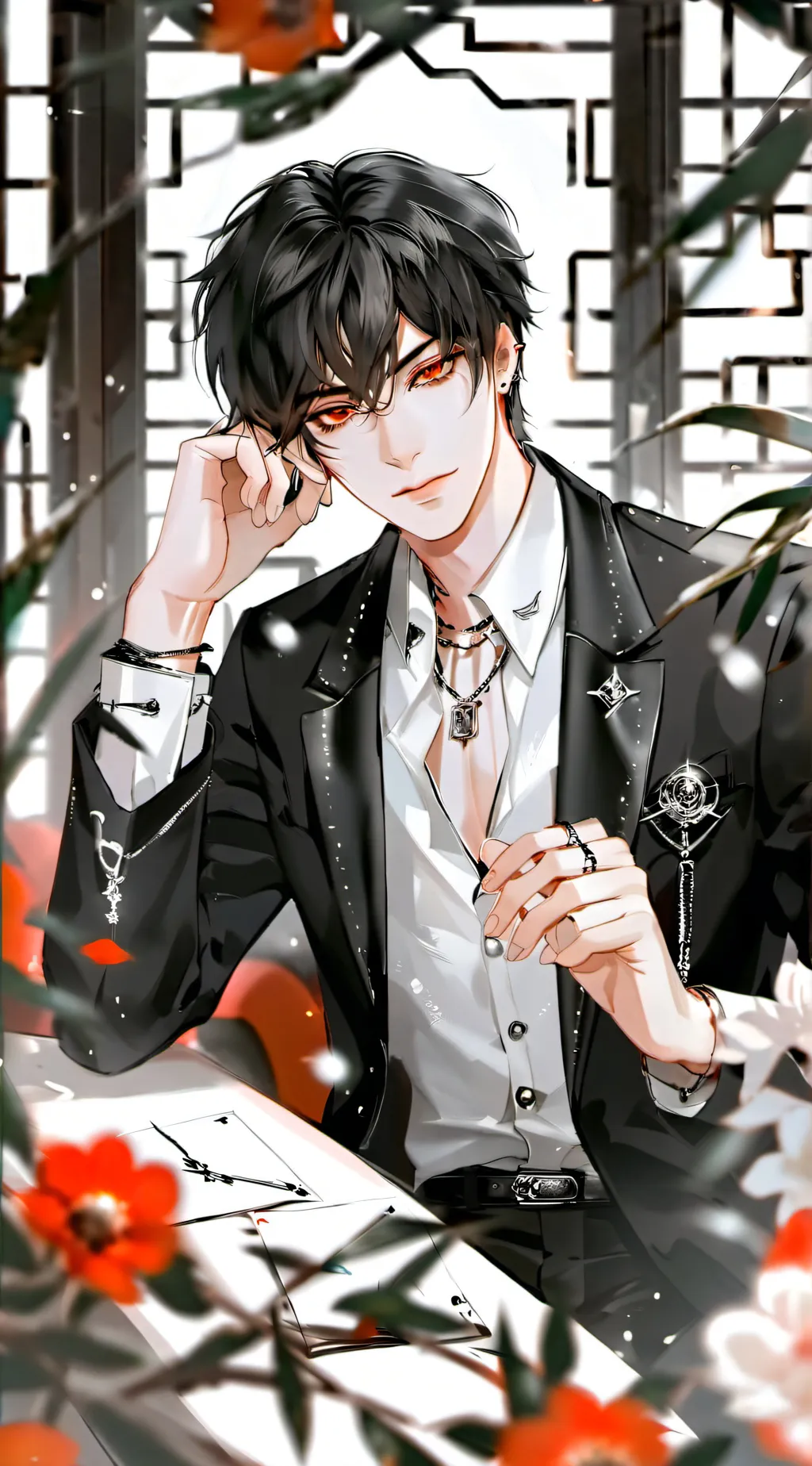 ai character: Adam background