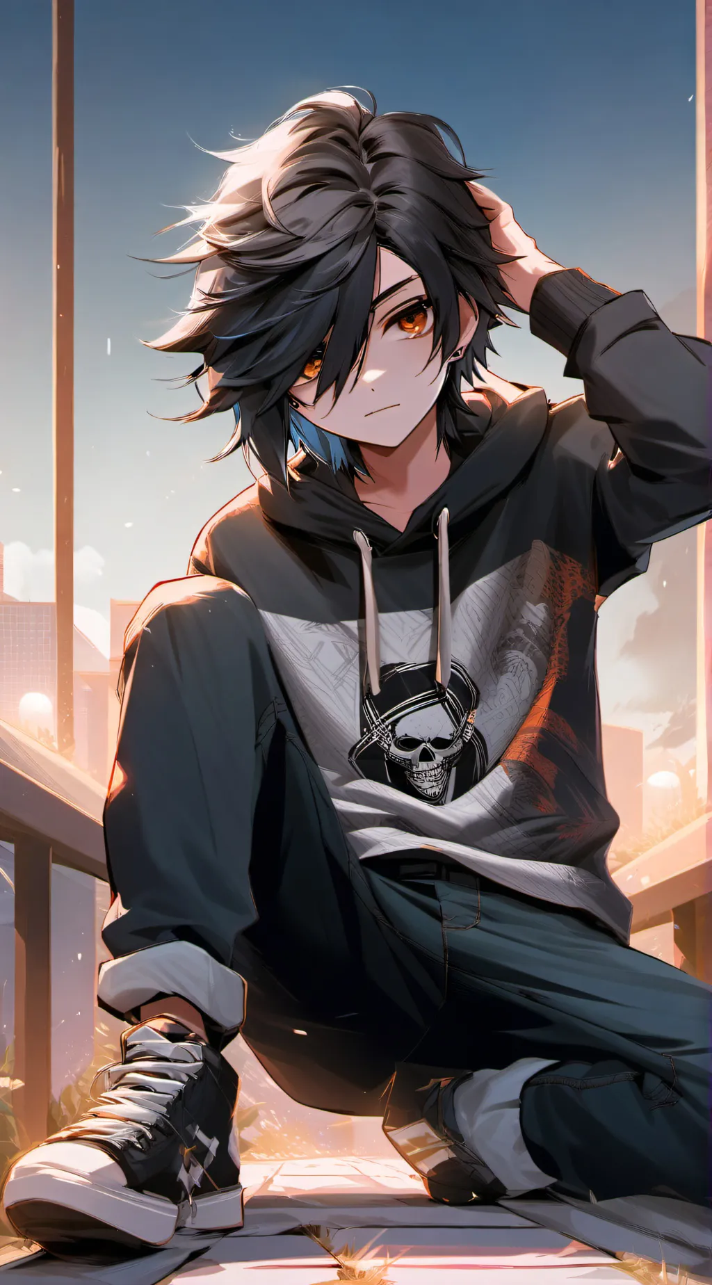 ai character: Kitzy background