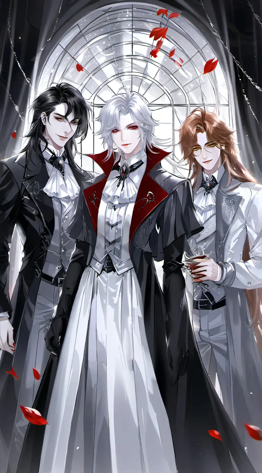 ai character: the vampire brothe background
