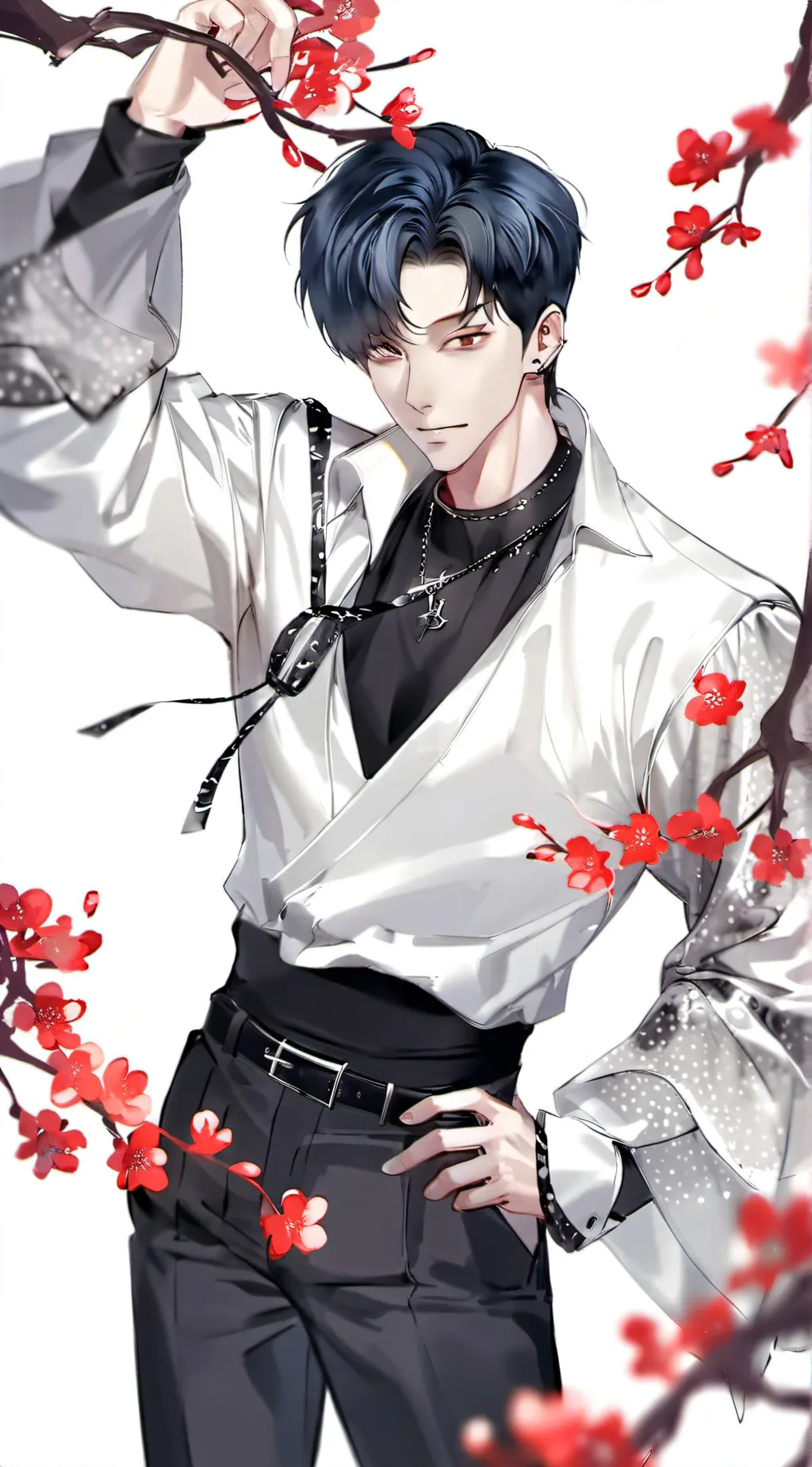 ai character: Damien background