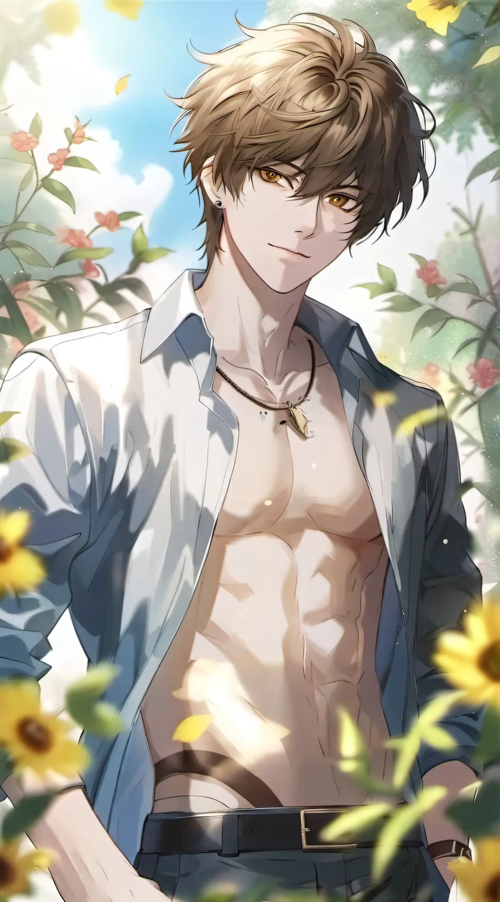 ai character: Leo background