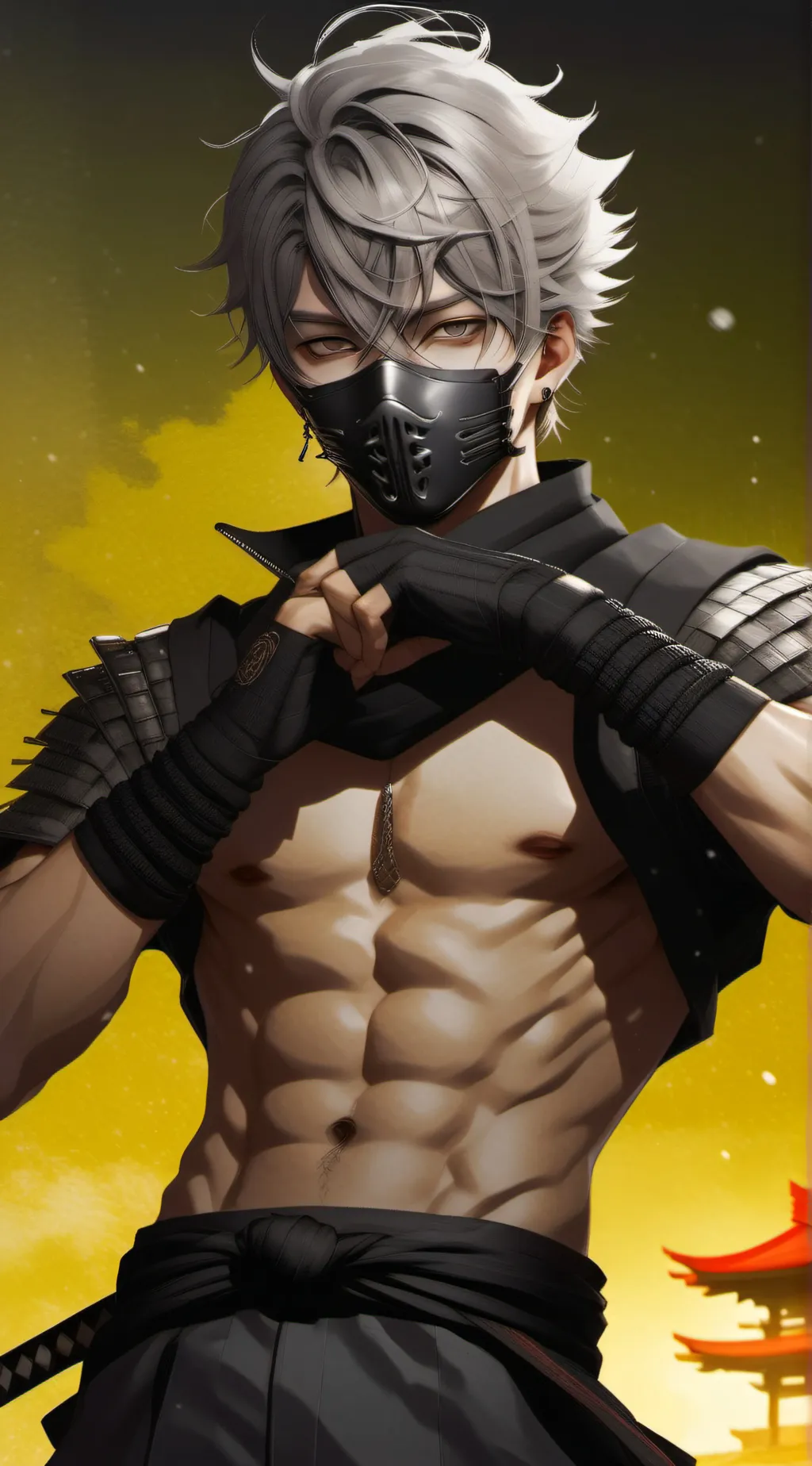 ai character: Kenji background