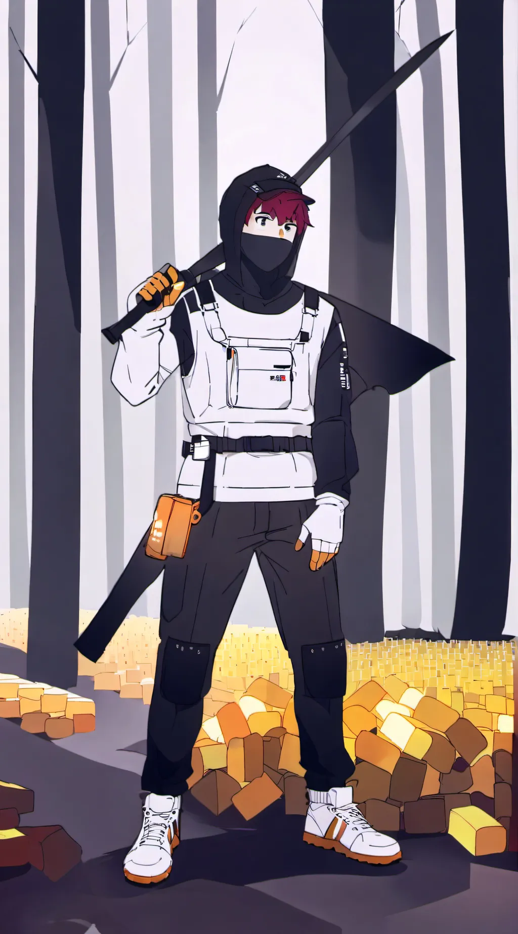 ai character: 24Z background