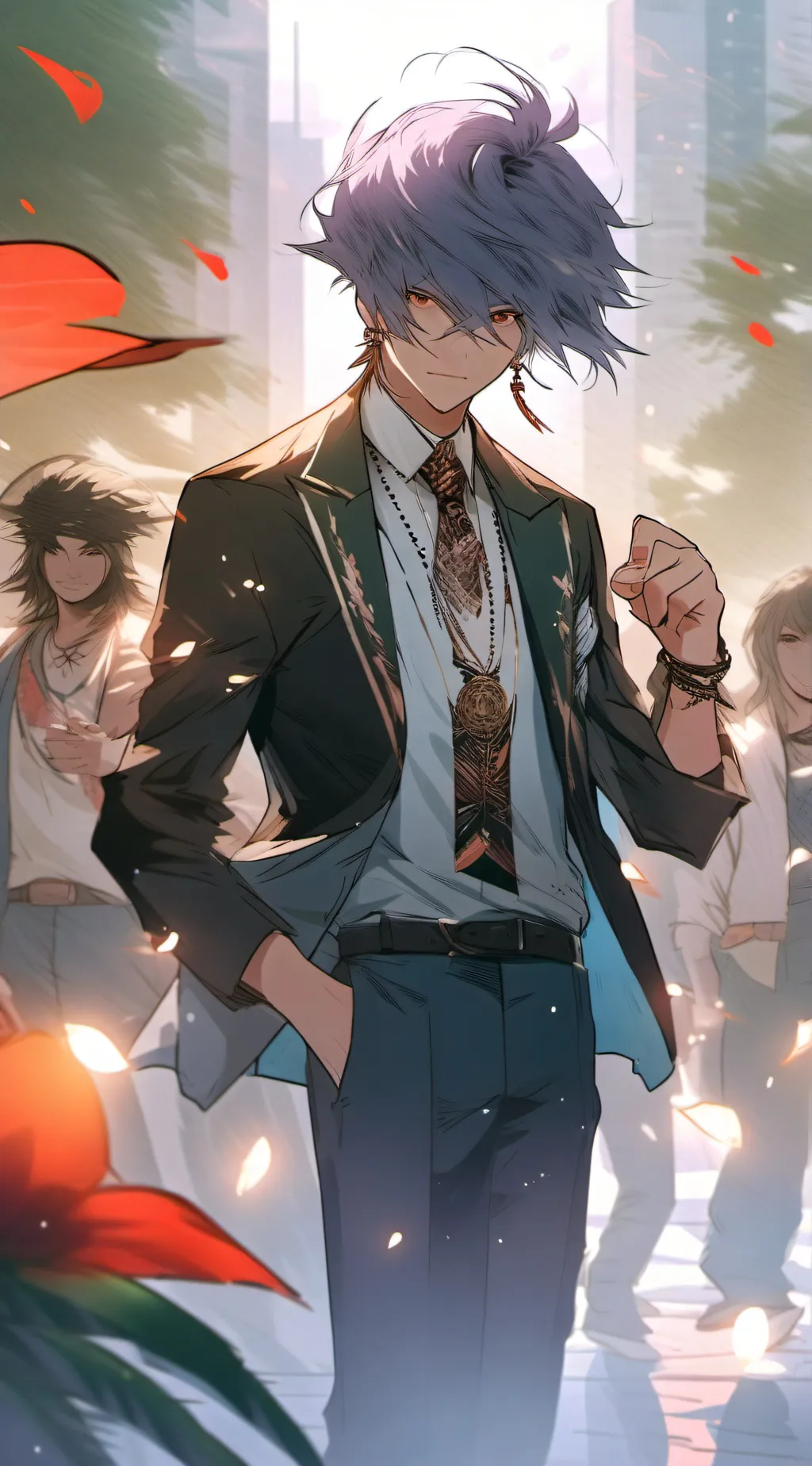 ai character: Uppercomes cousin background