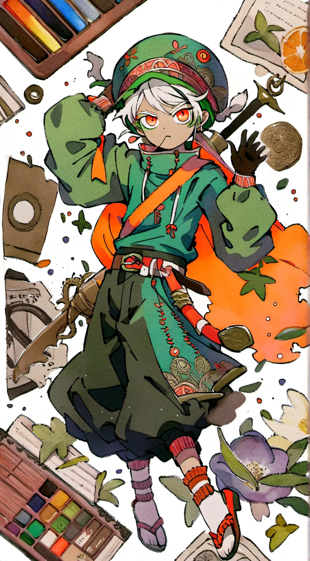 ai character: God only knows ￼ background