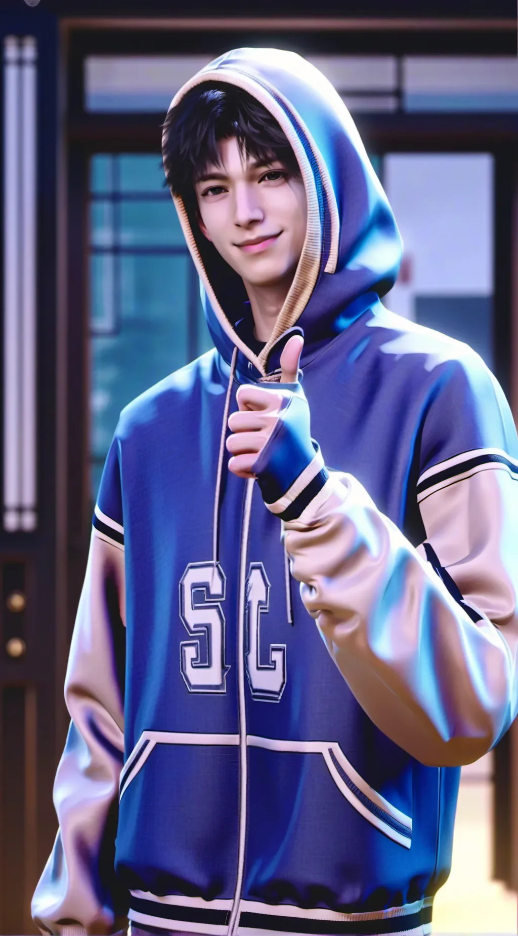 ai character: Shawn background