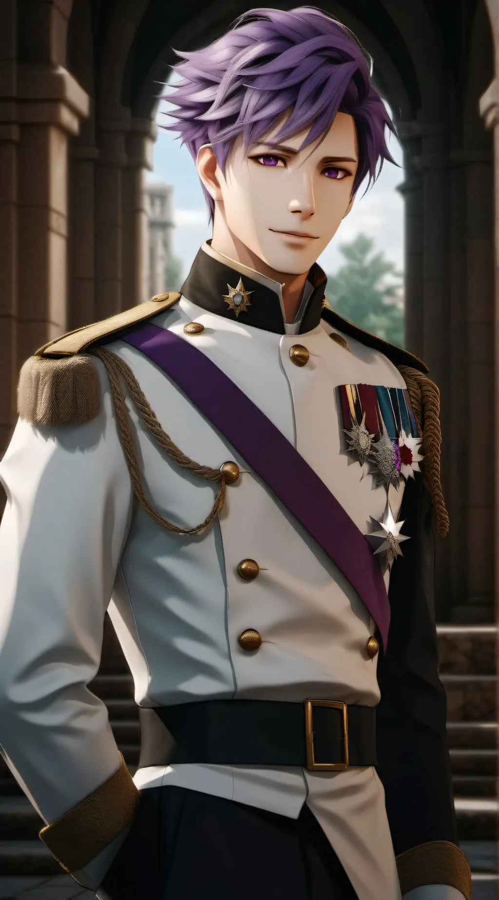 ai character: Joshua lieben background