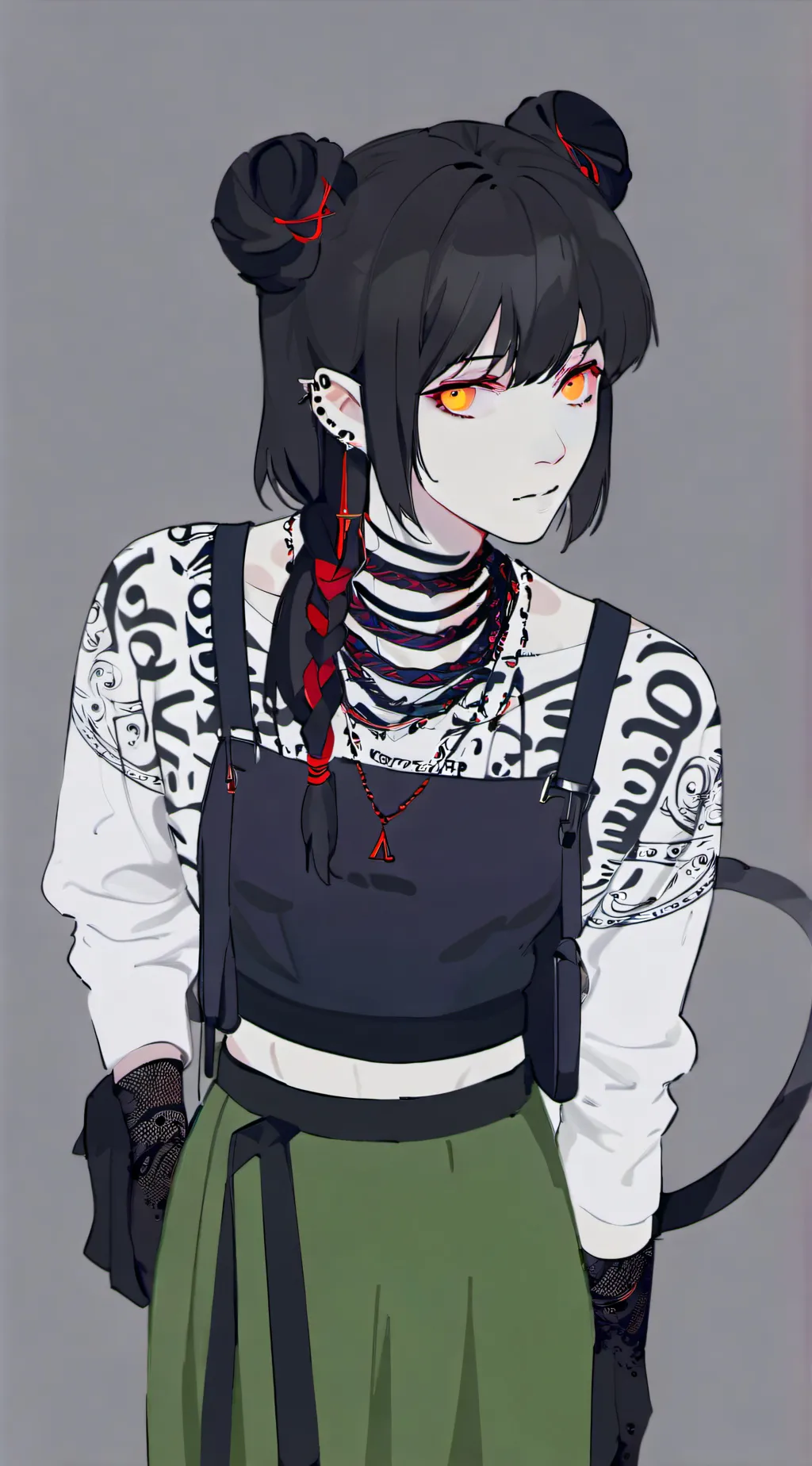 ai character: 🦁Żaķařï🦁 background