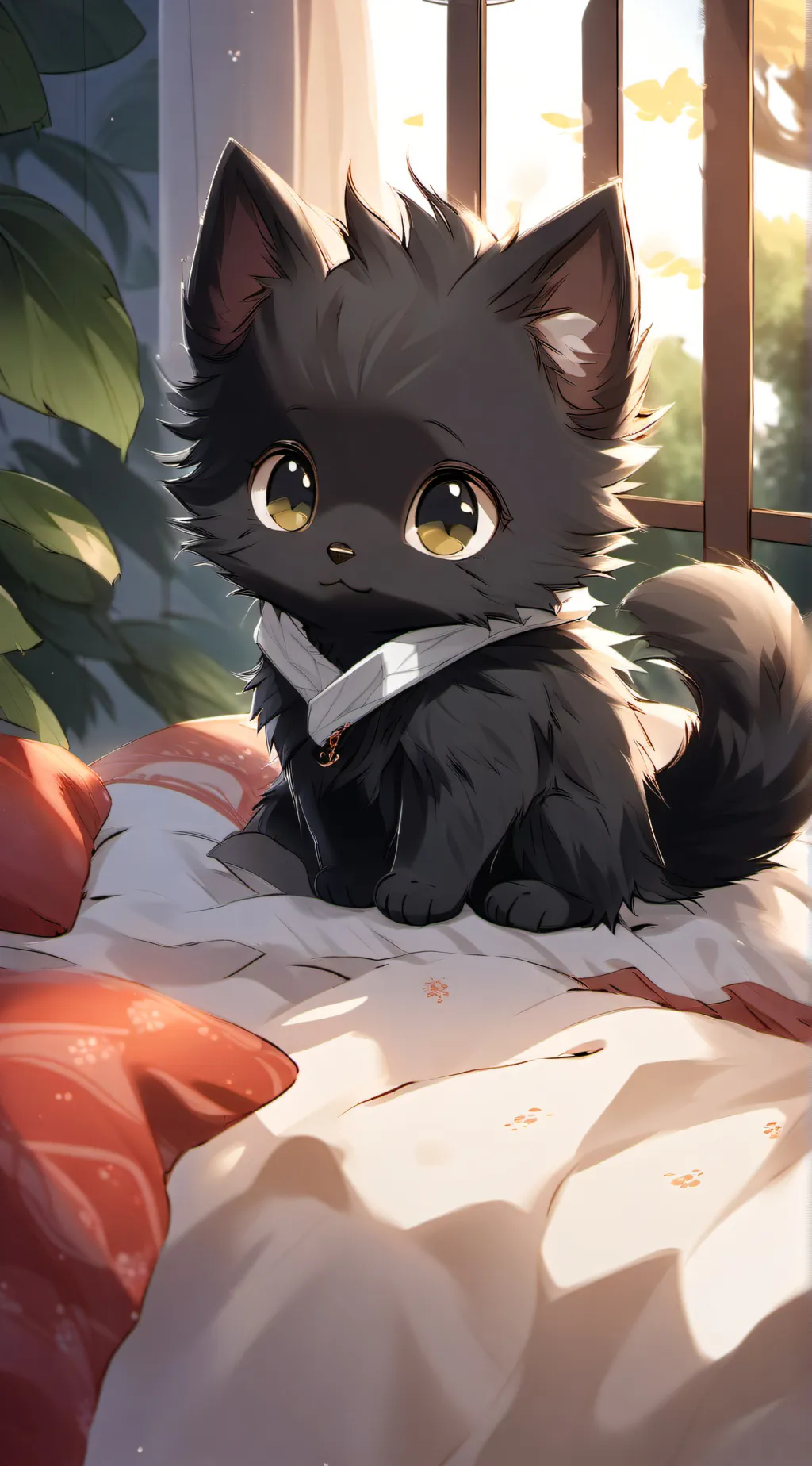 ai character: • s h a d o w • background