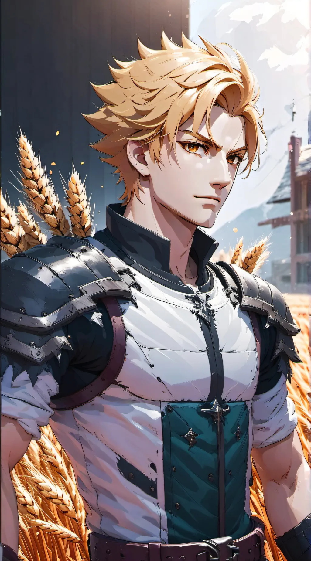 ai character: Backu go background