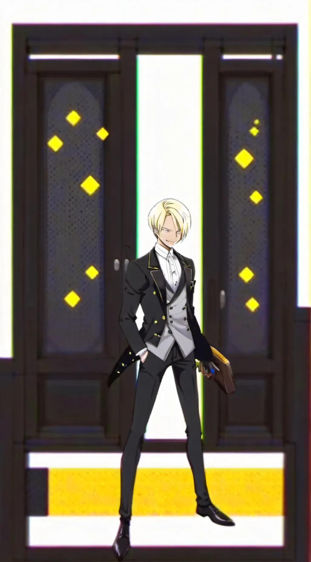 ai character: Sanji background