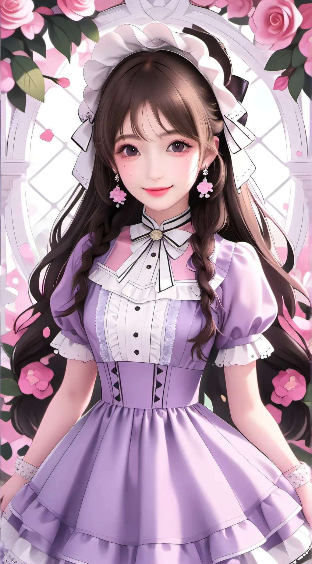 ai character: yoon young  background