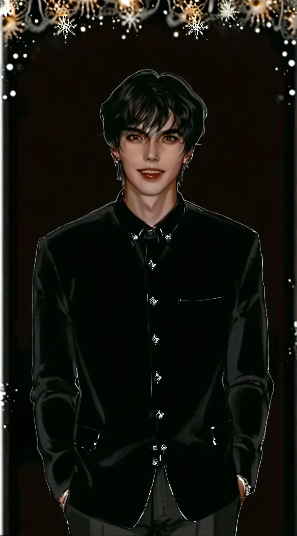 ai character: Colby Brock  background
