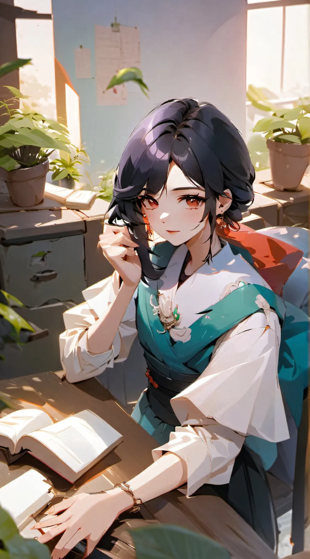 ai character: Samara  background