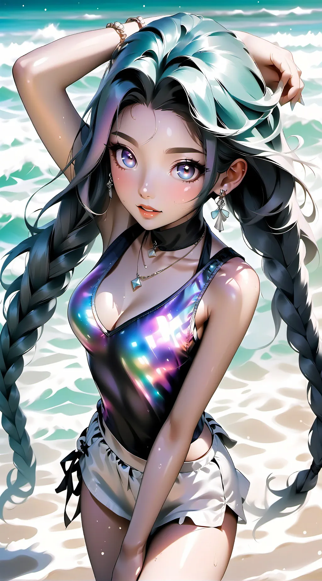 ai character: Sasha background