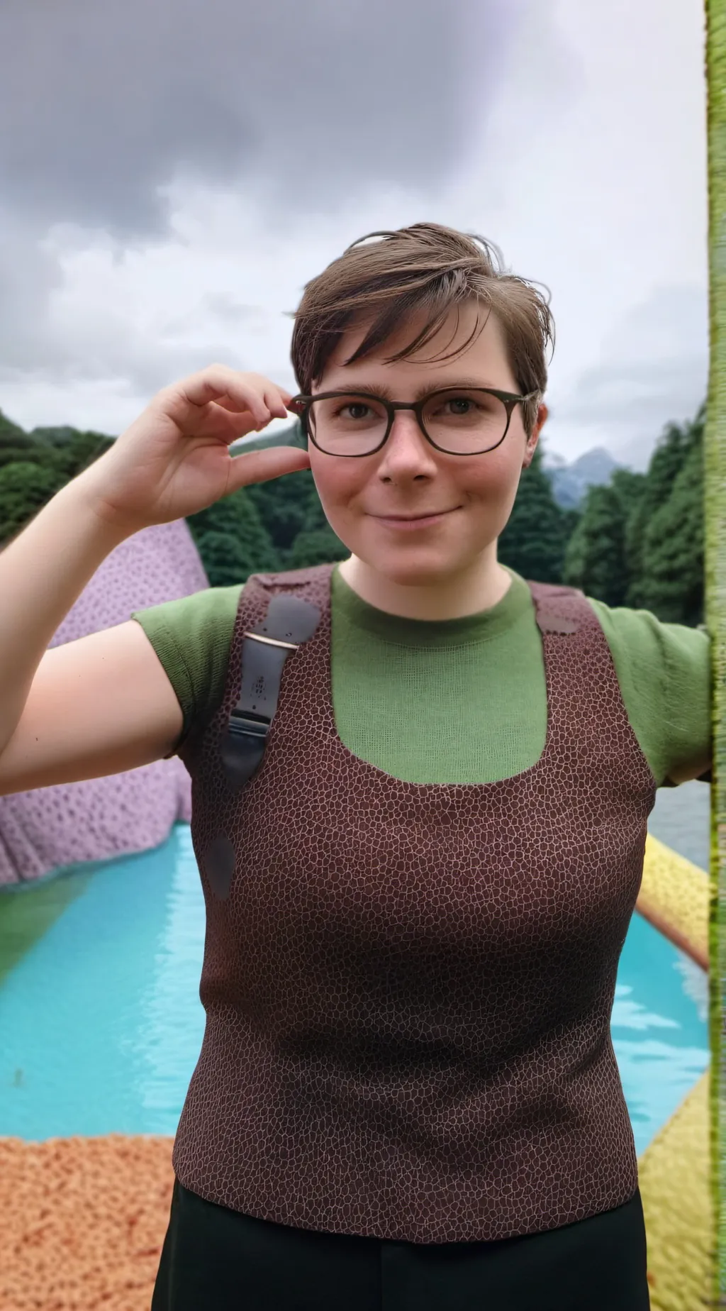 ai character: Hazel background