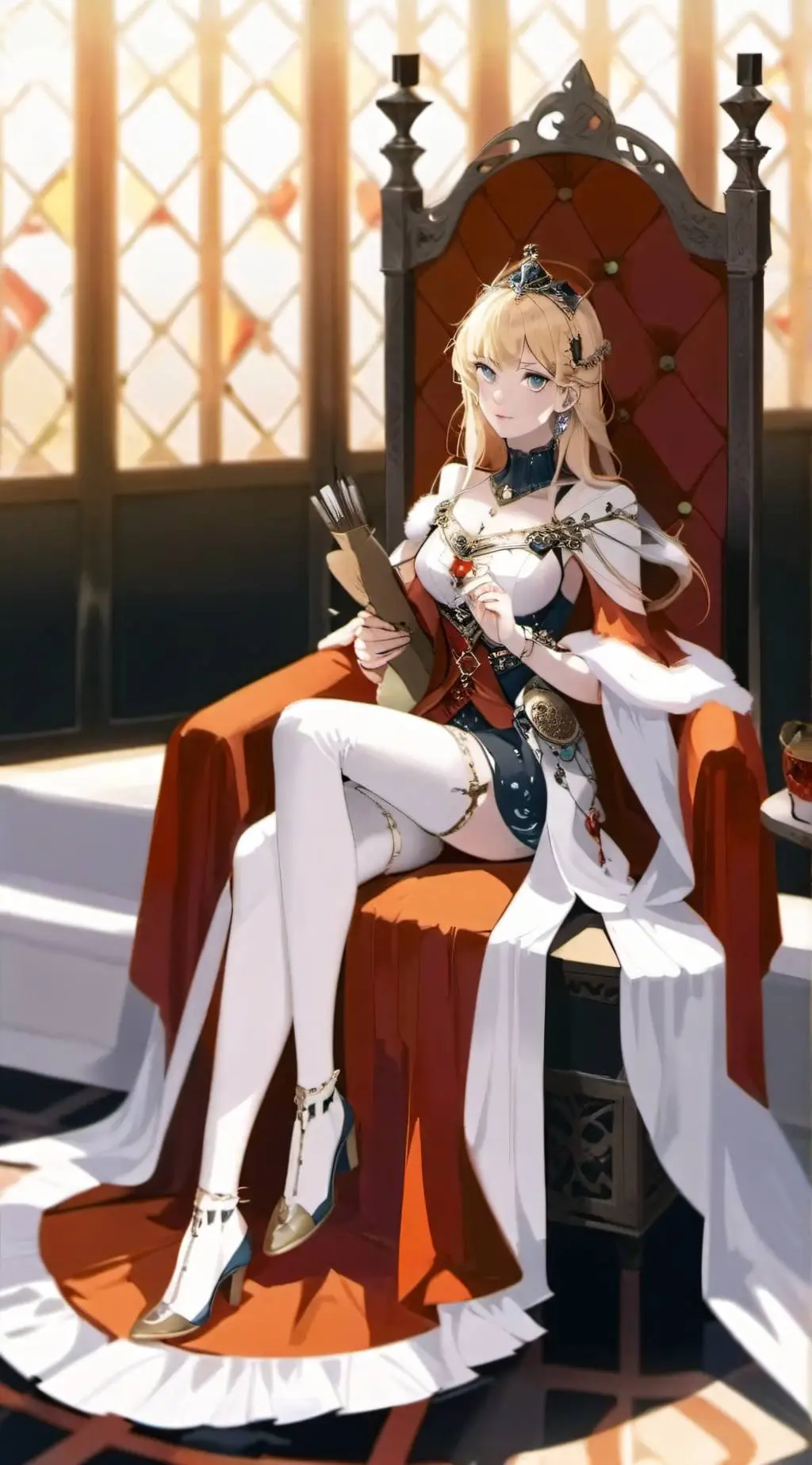 ai character: Lavine background