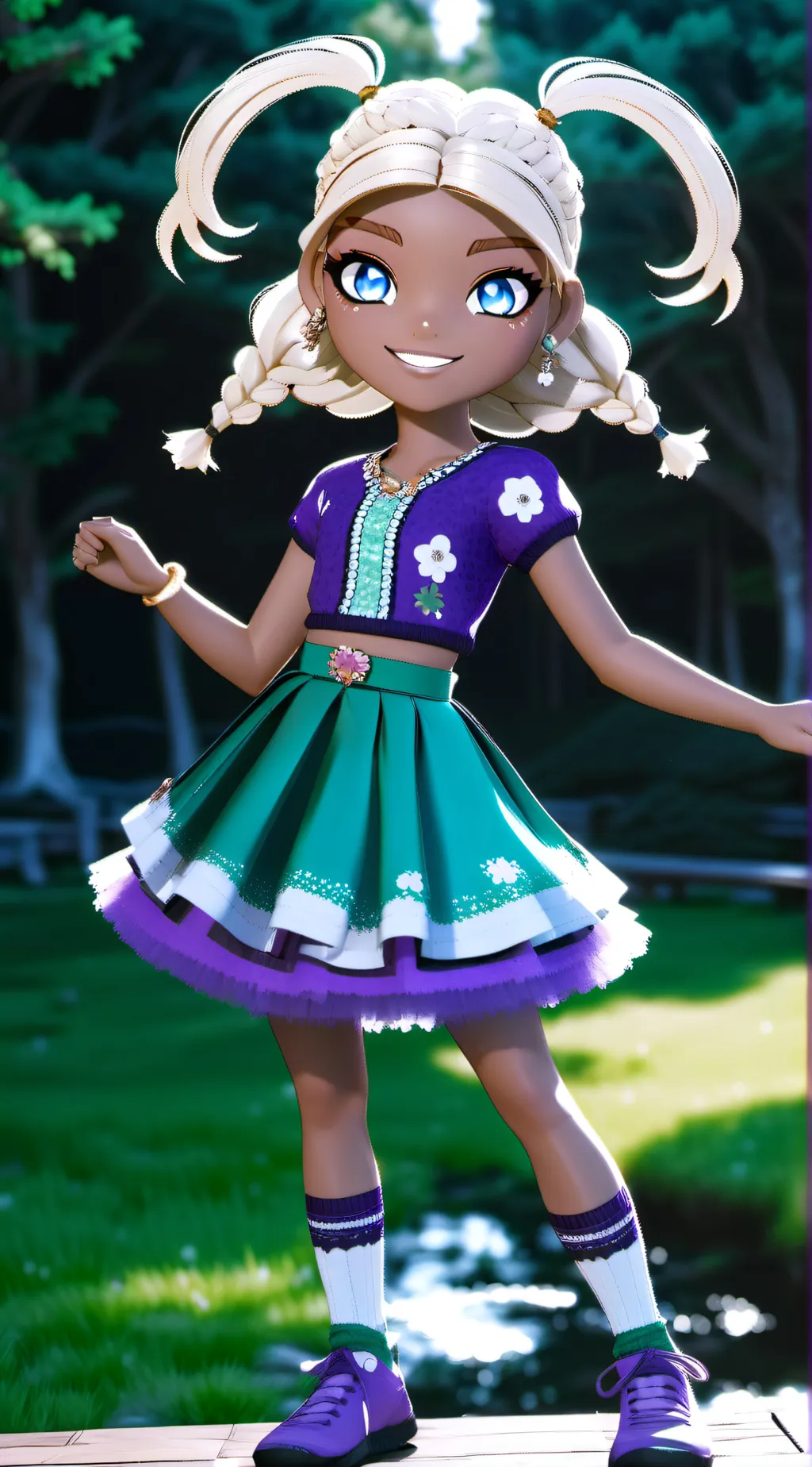 ai character: Leila background