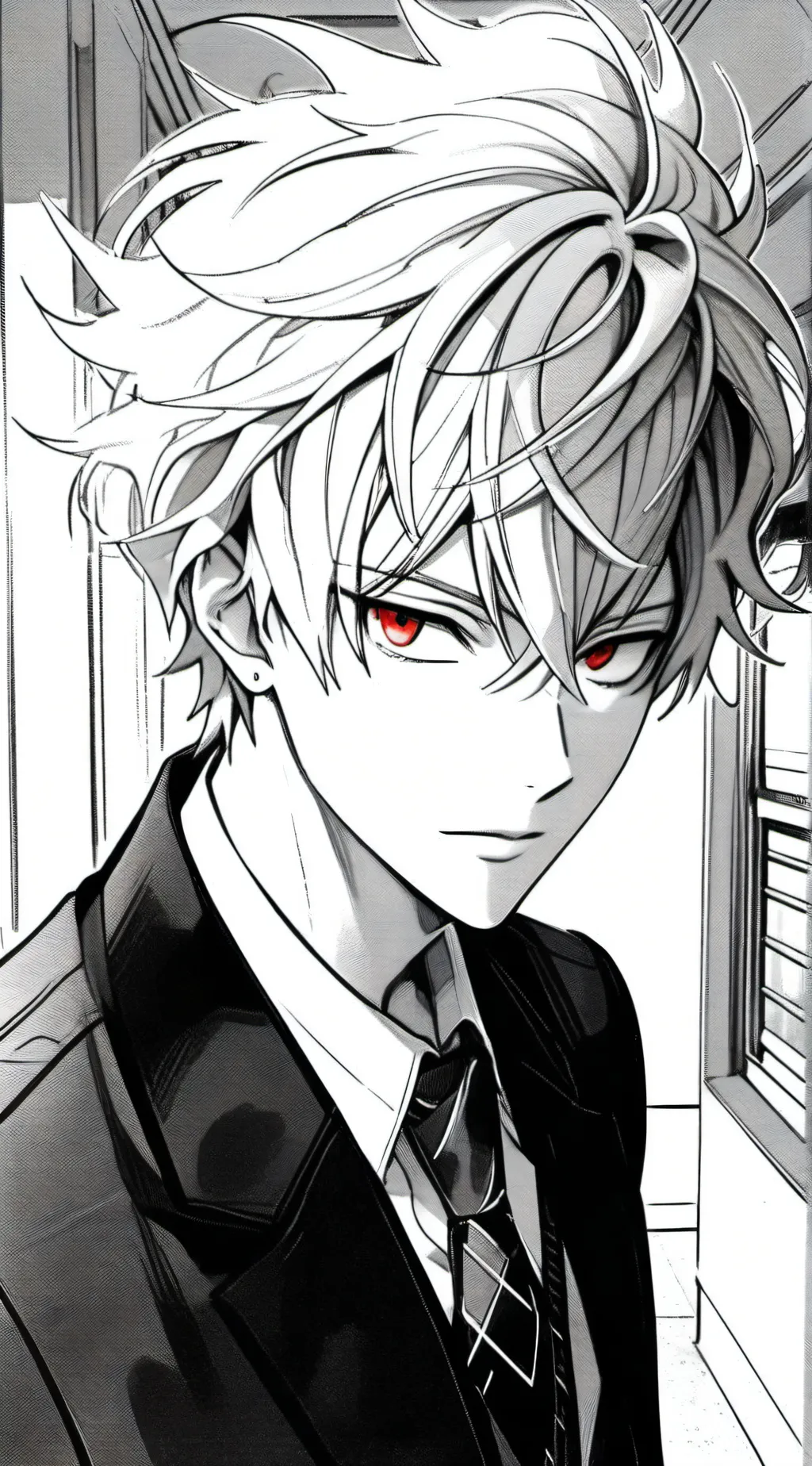 ai character: izzack background