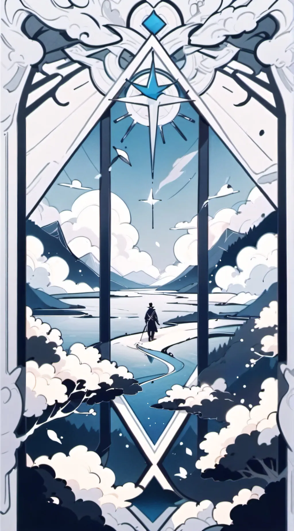 ai character: Fpe>dandys world background