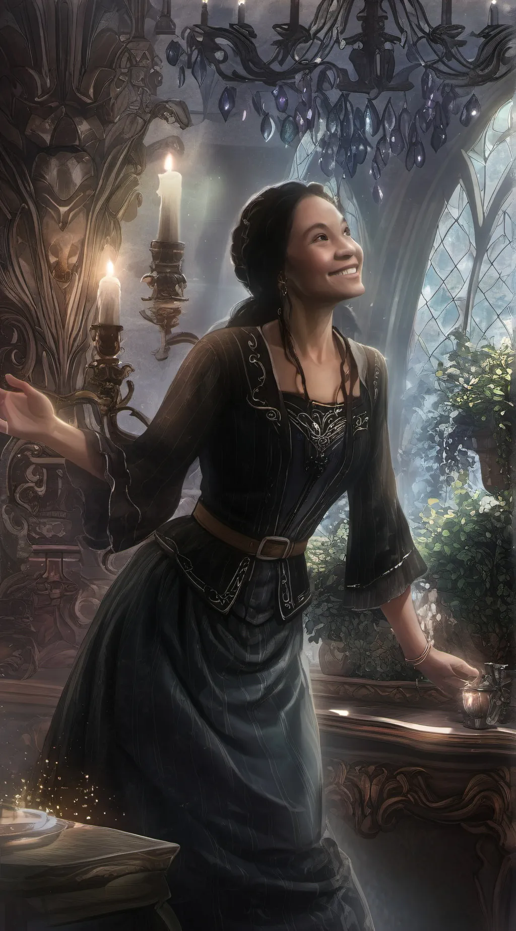 ai character: Miss Kaylee background