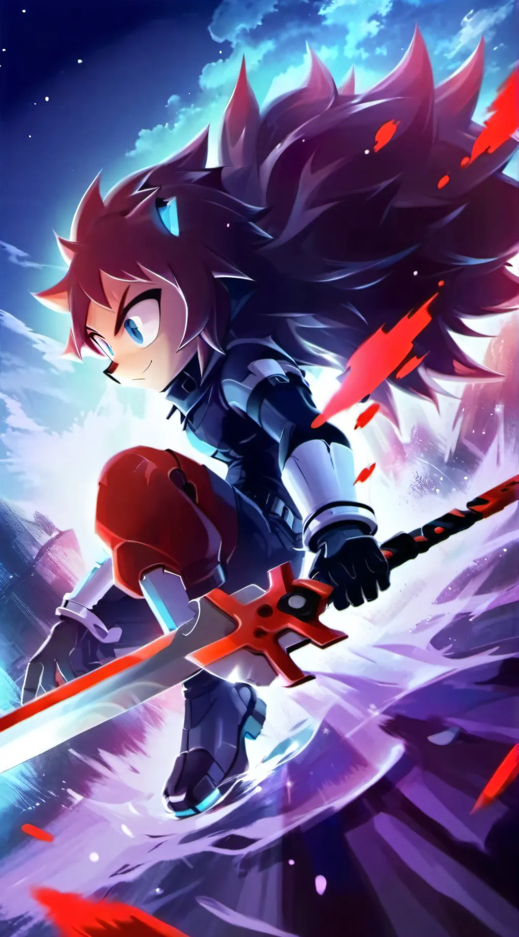 Talkie AI - Chat with shadow the hedgeho