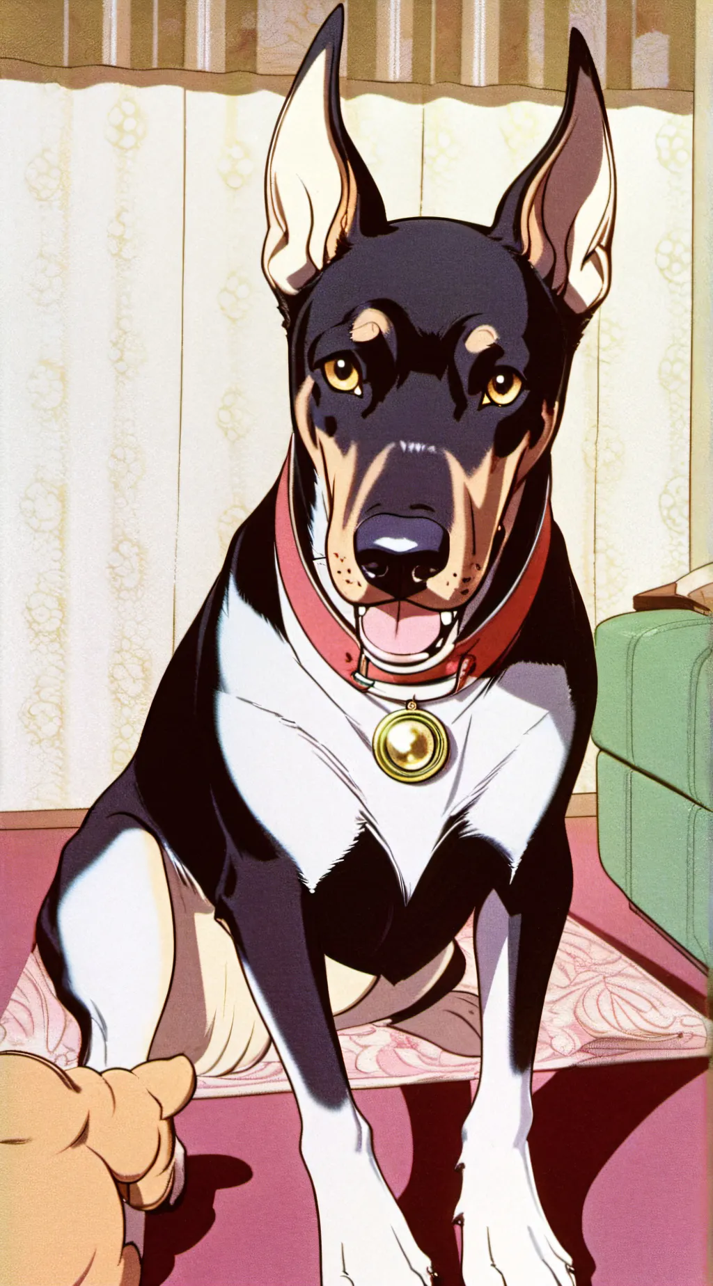 Talkie AI - Chat with Doberman and pup