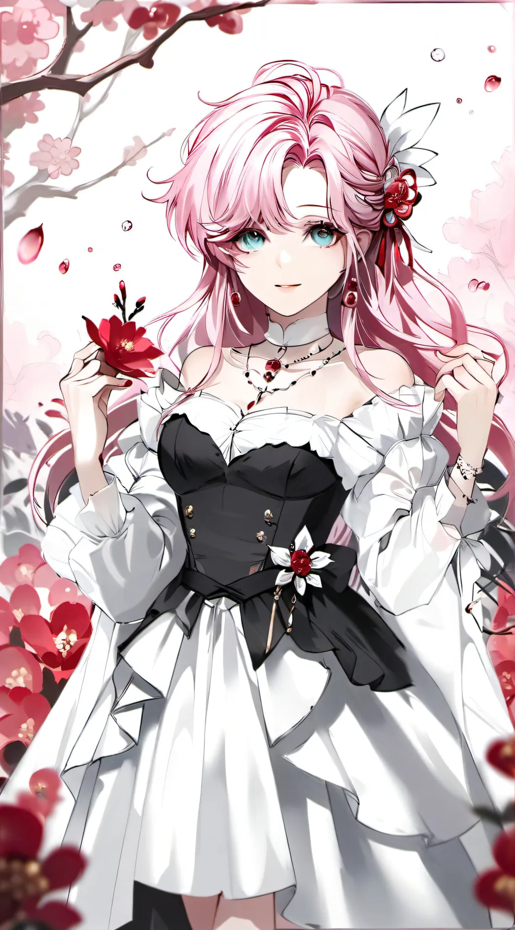 ai character: ᰔᩚ Madeleine ᰔᩚ background