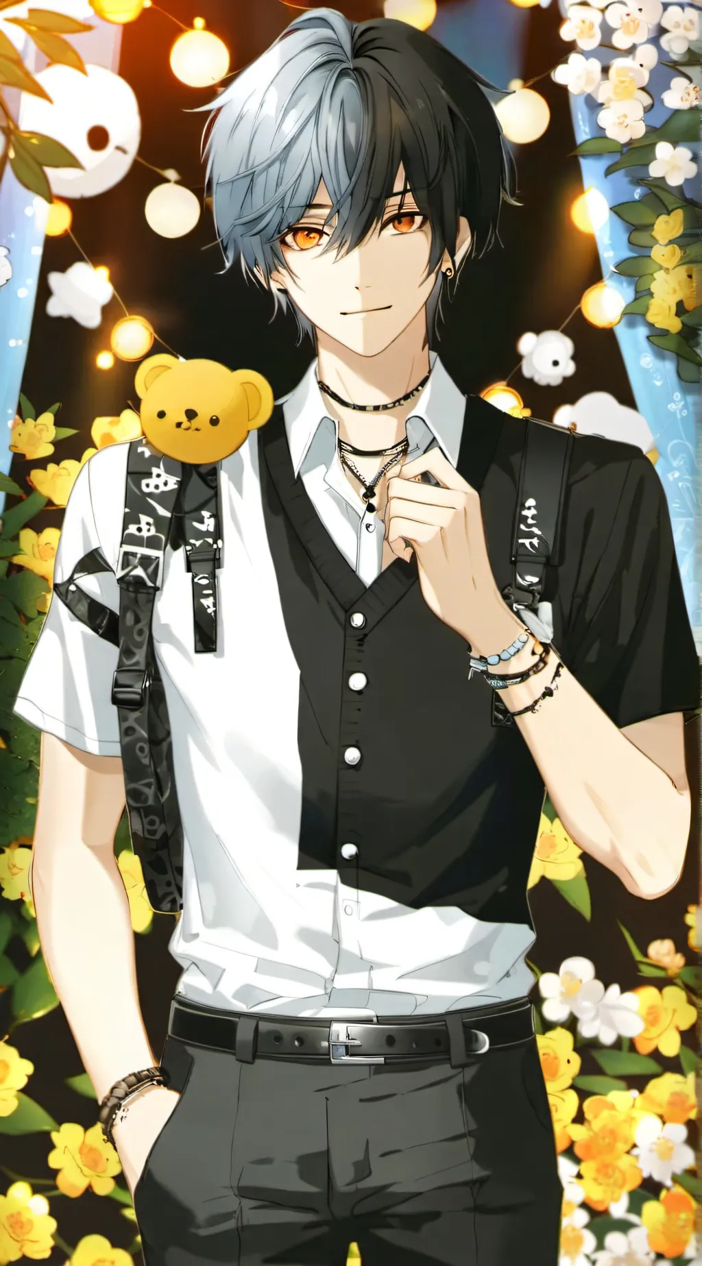 ai character: Zack  background