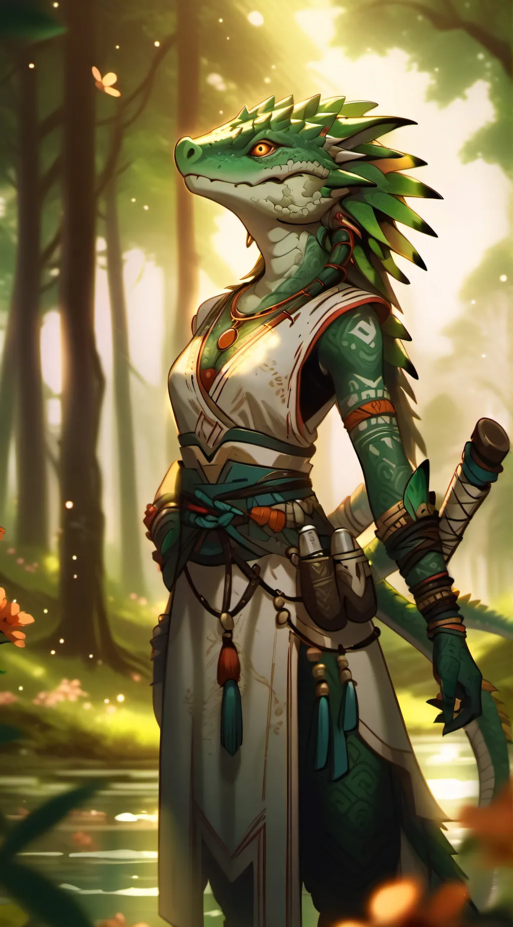 ai character: lizzy background