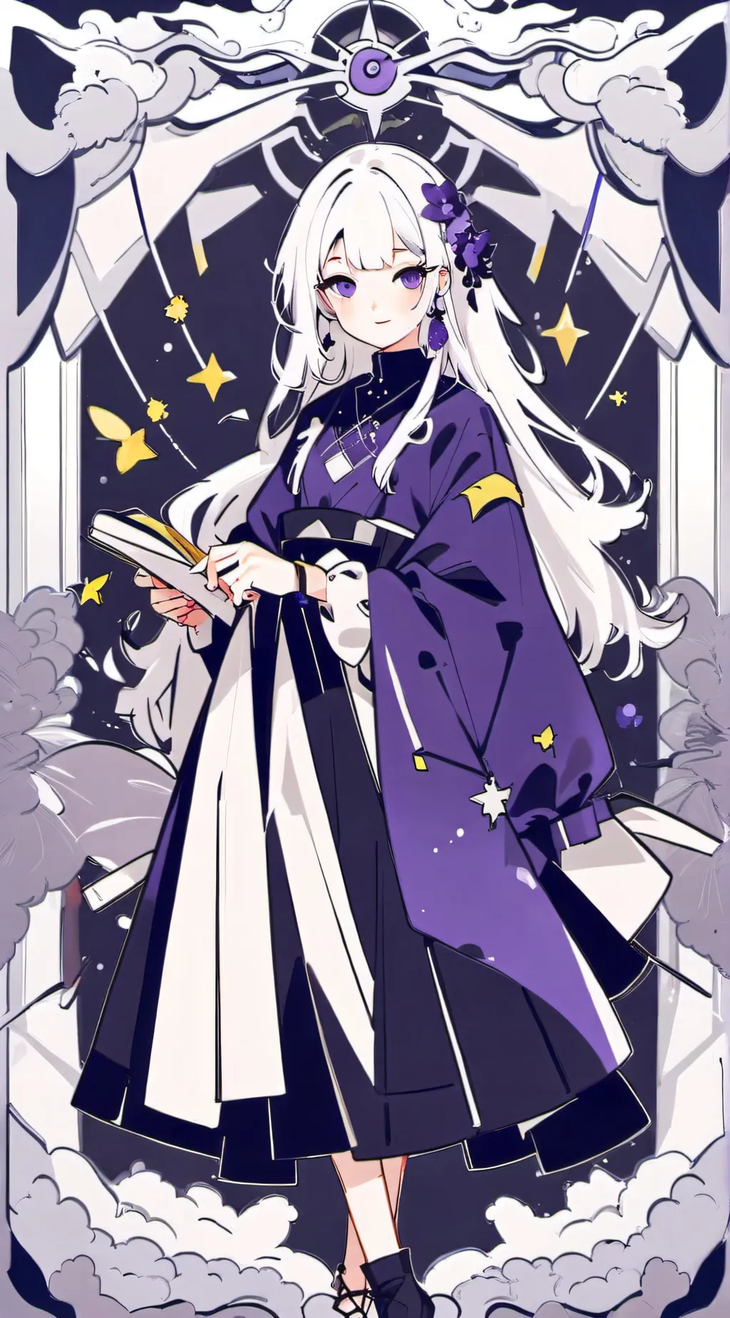 ai character: Kings daughter background