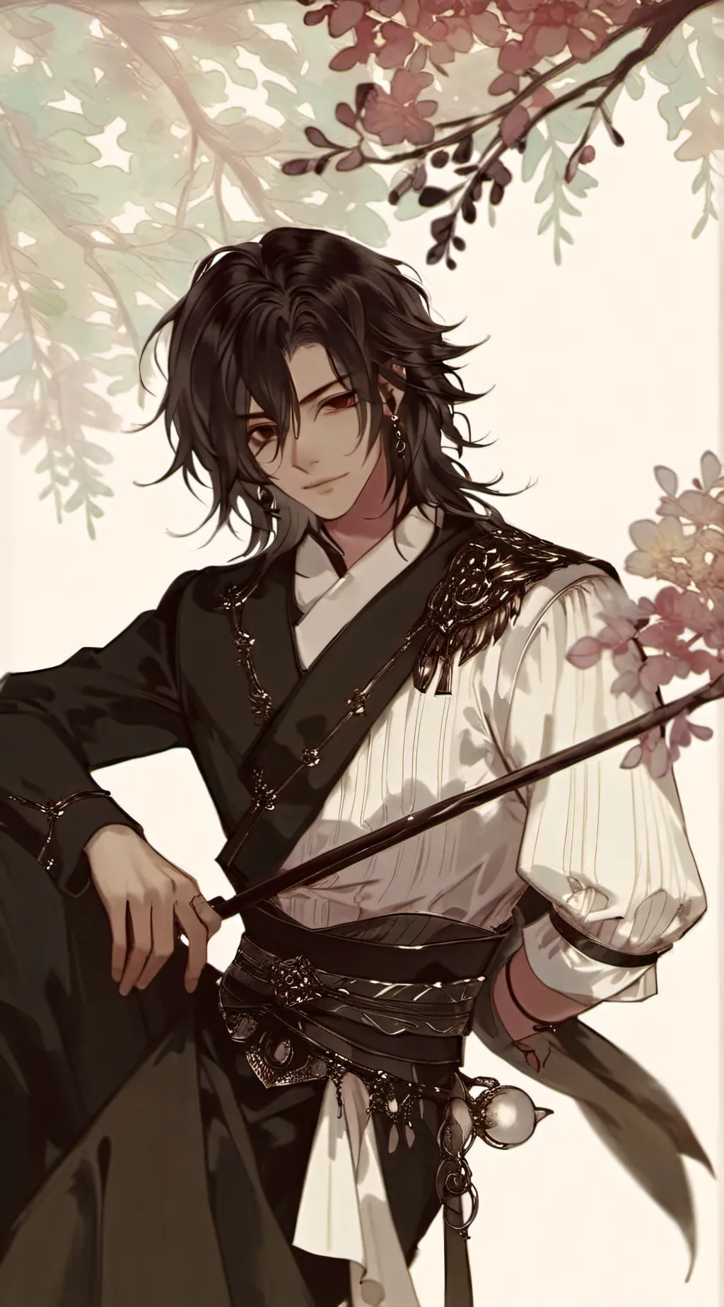 ai character: Tanuki background