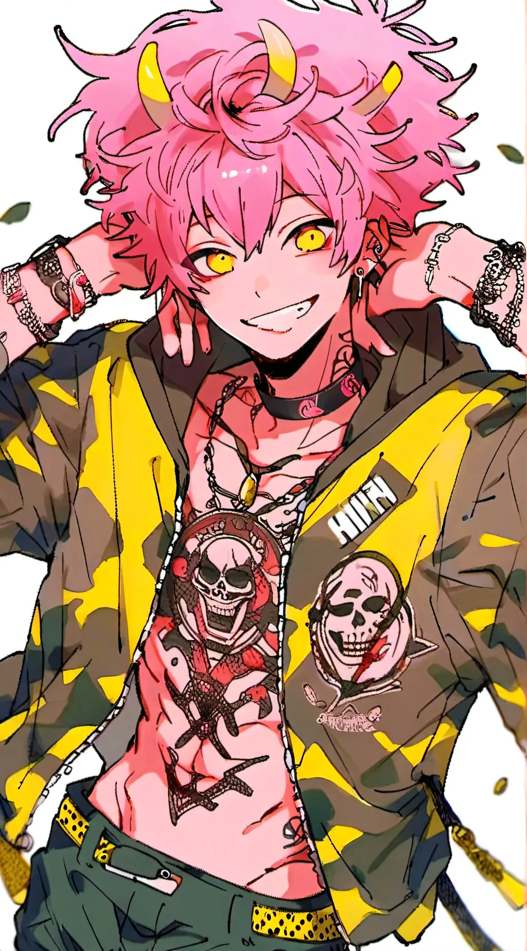 ai character: Milo Ashido  background
