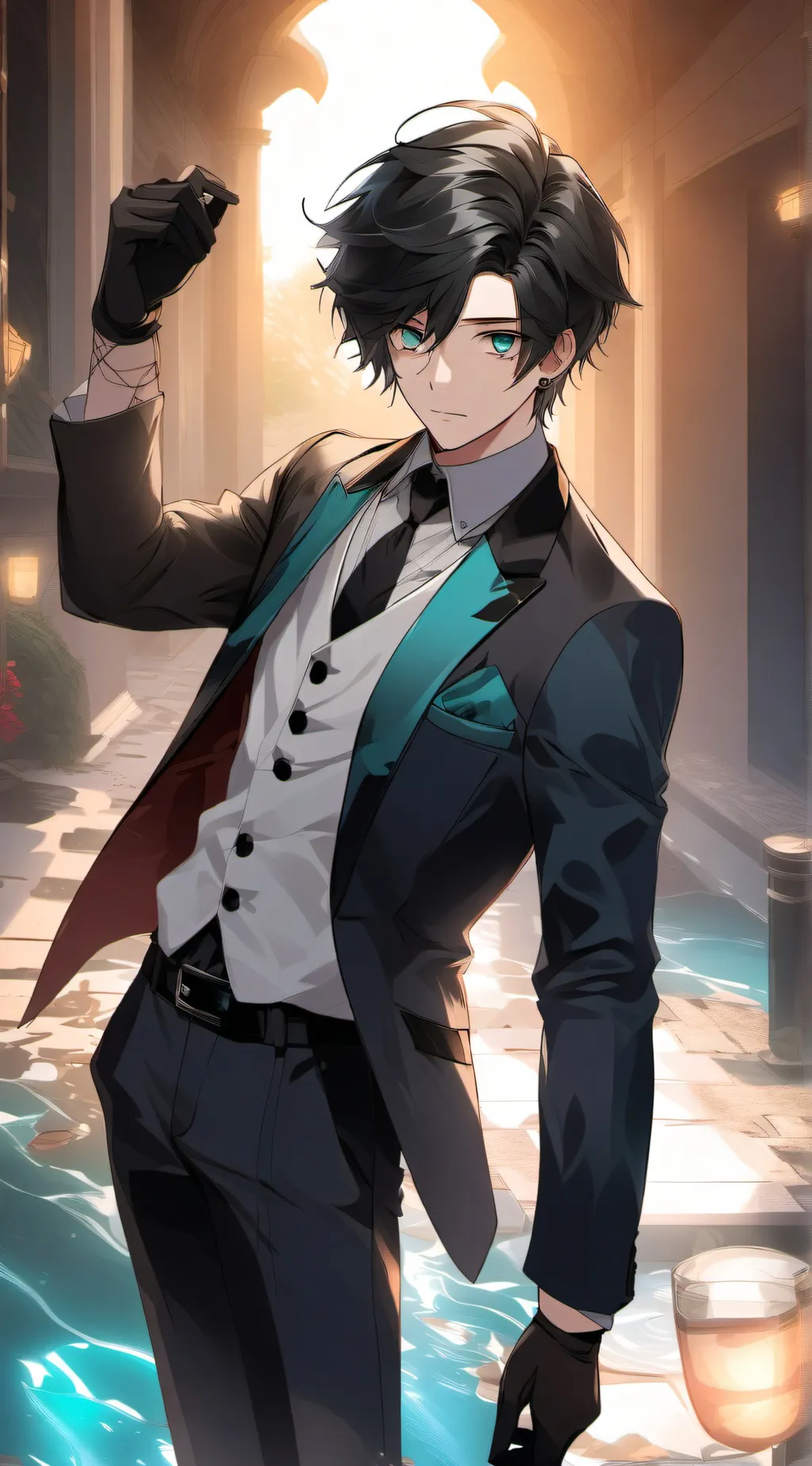 ai character: Charioce XVIII background