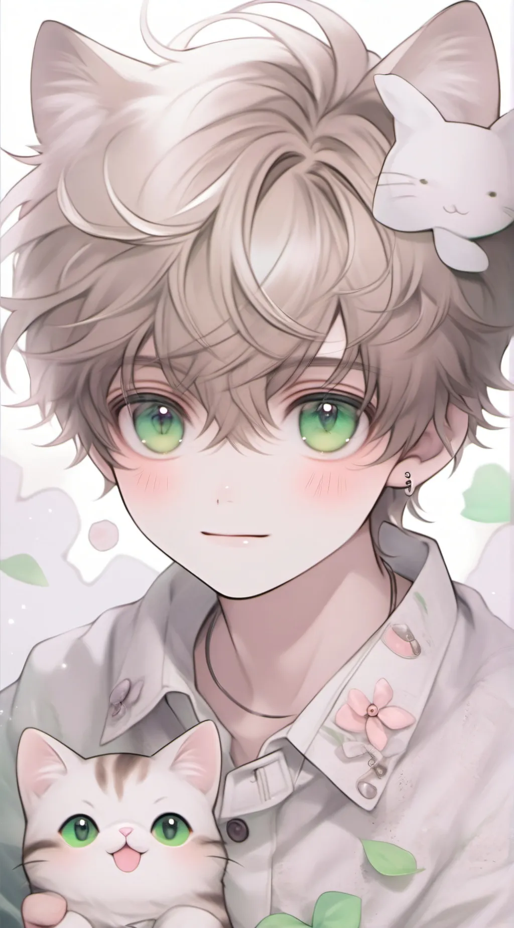 ai character: ○♡•Milo•♡○ background