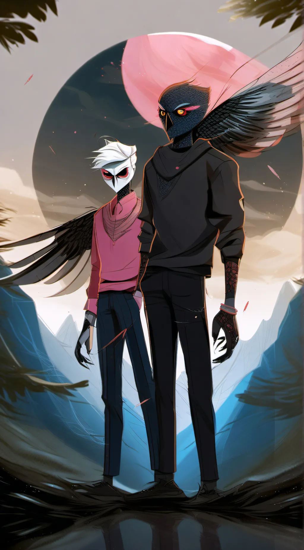 ai character: stolasxangeldust background