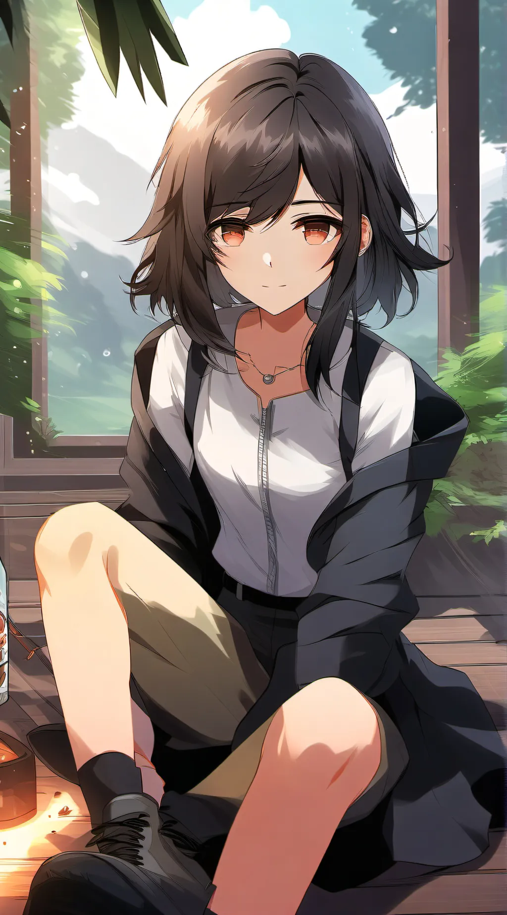 ai character: Mira background