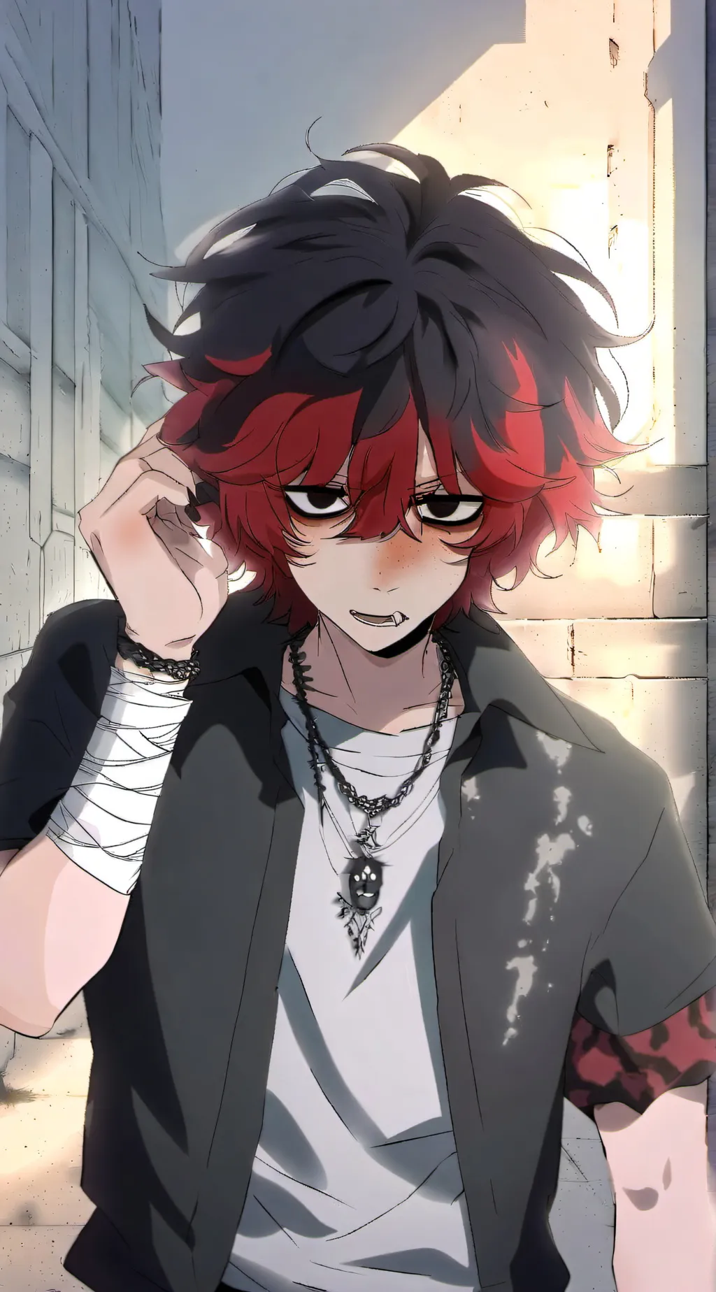 ai character: Cody Austen  background