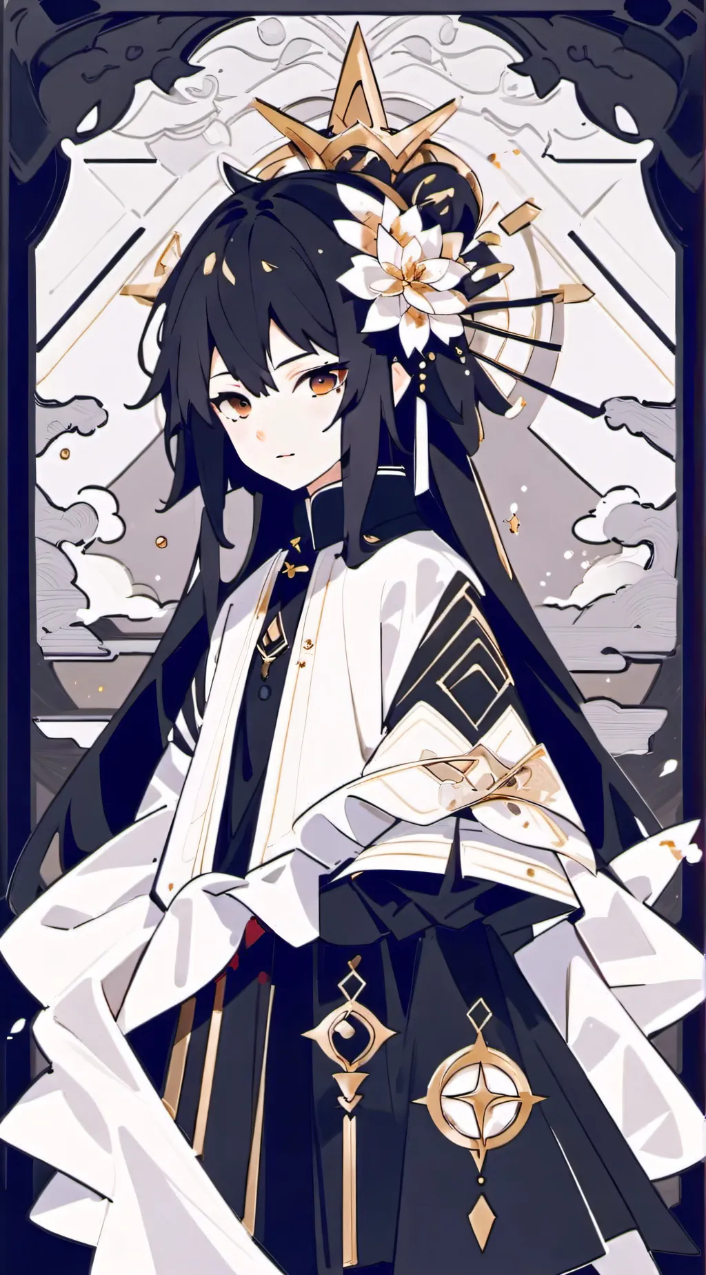 ai character: Kyn×Mha background