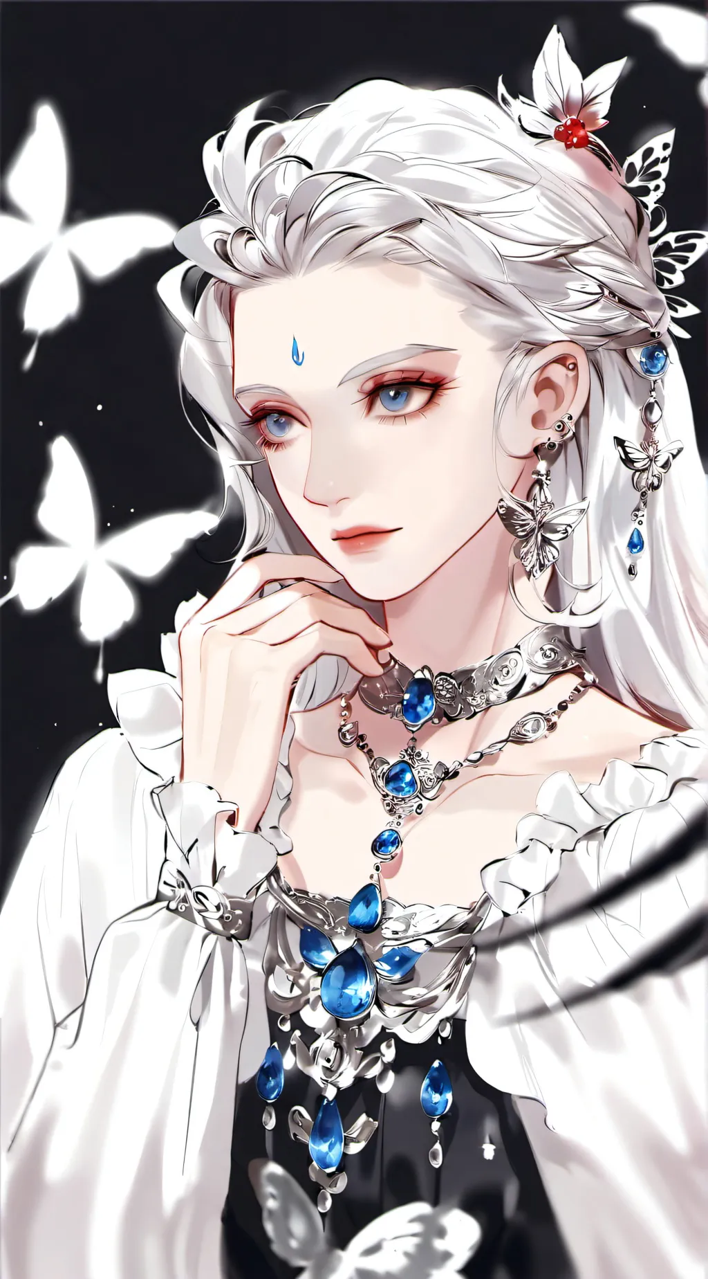 ai character: Bakudeku as baby background