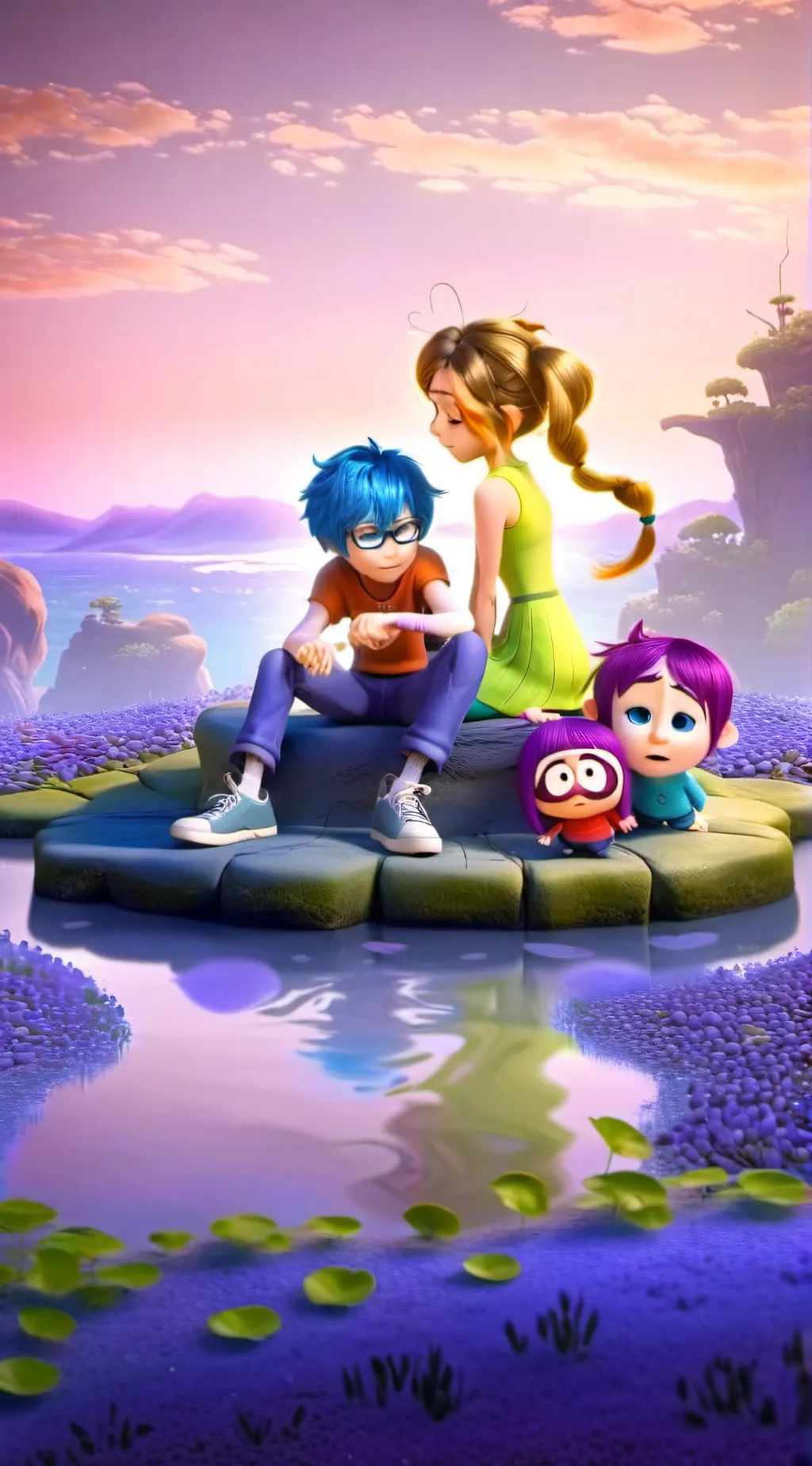 ai character: inside out background