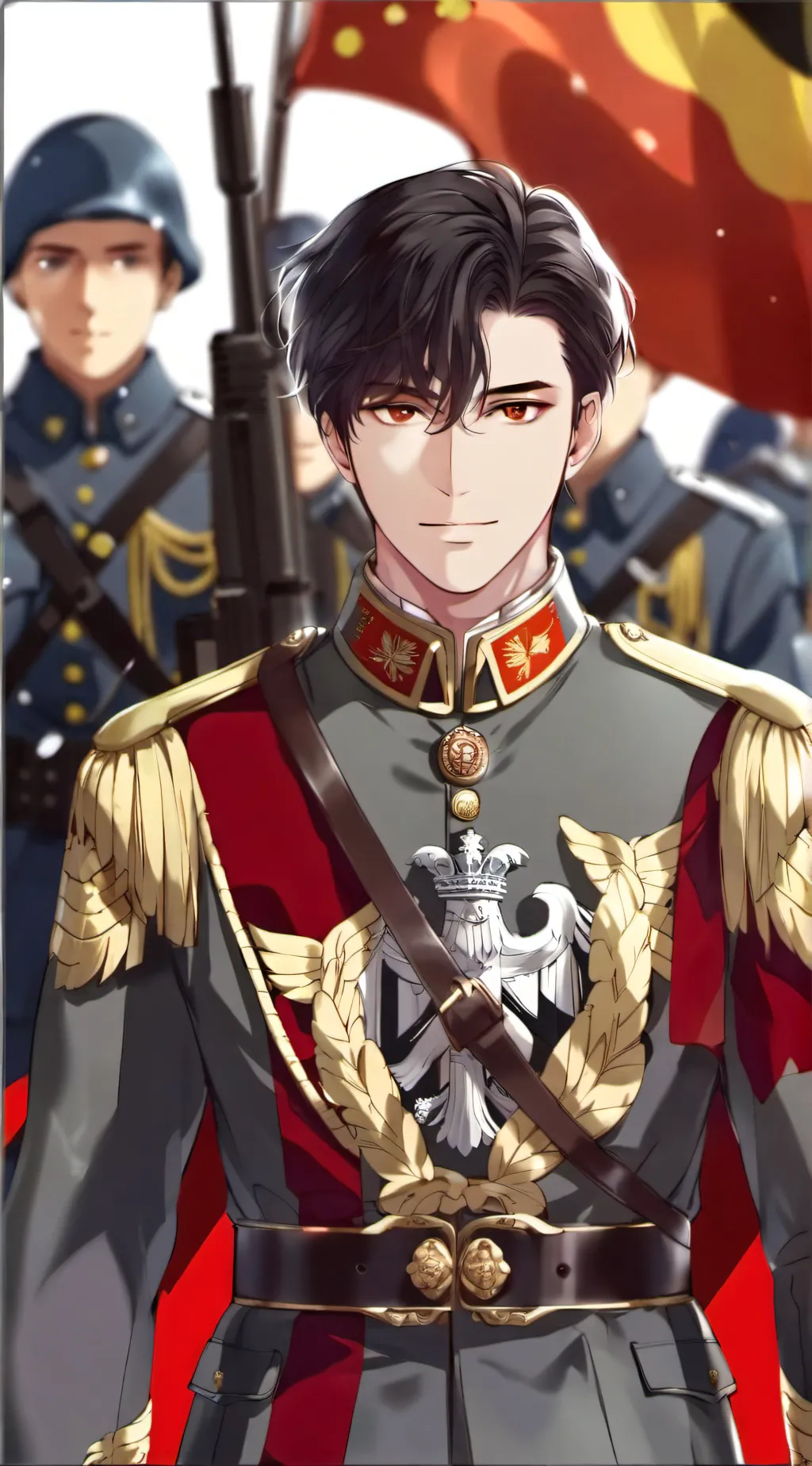 ai character: Germany background