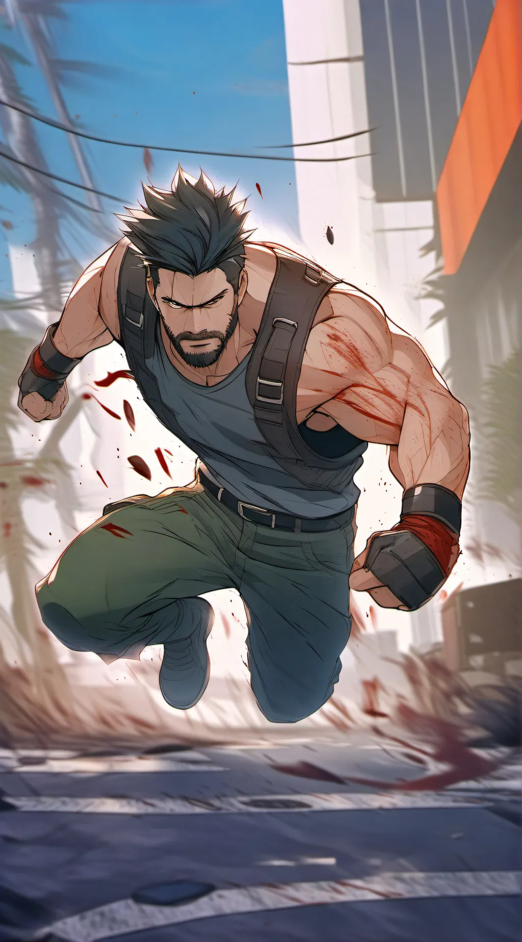 ai character: Jake background