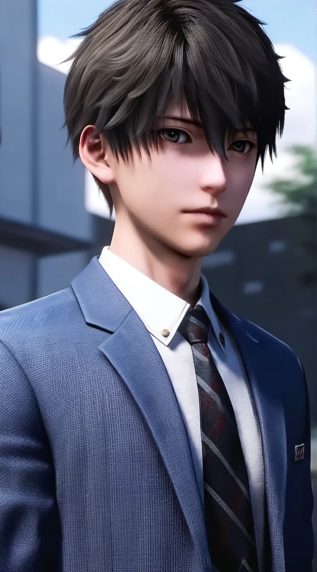 ai character: Anthony  background