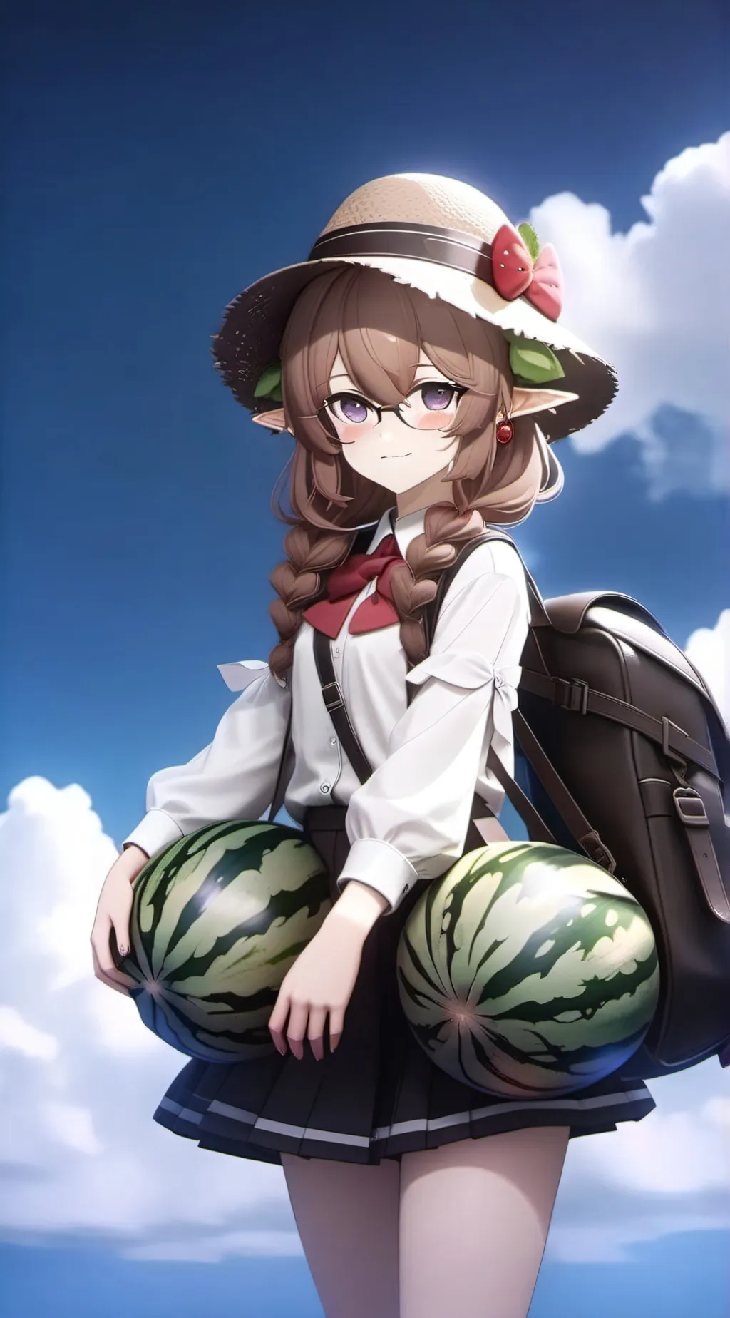 ai character: sally Maddy background